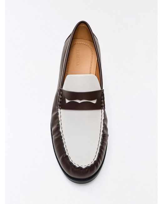 Bershka Slipper in Brown für Herren