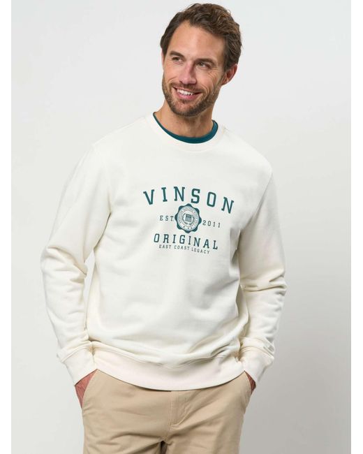 VINSON Pullover Vmtoke in Natural für Herren