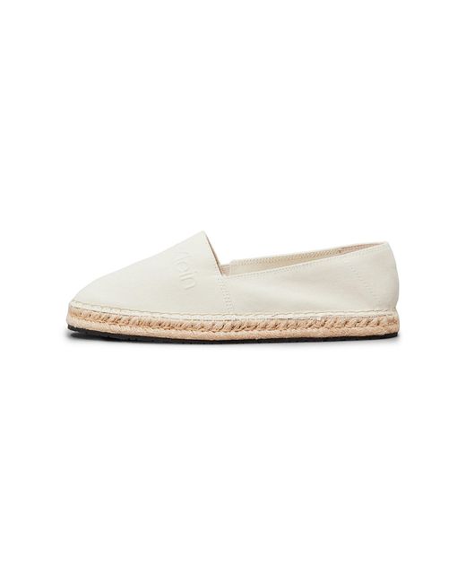 Calvin Klein White Espadrilles