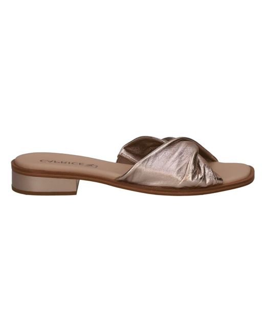 Caprice Brown Pantolette