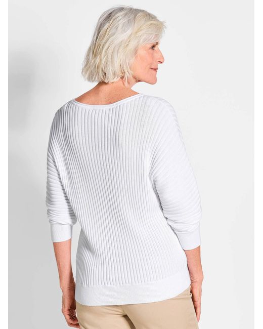 Goldner White Pullover