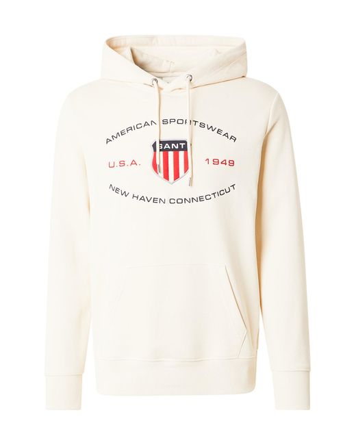 Gant Sweatshirt in White für Herren