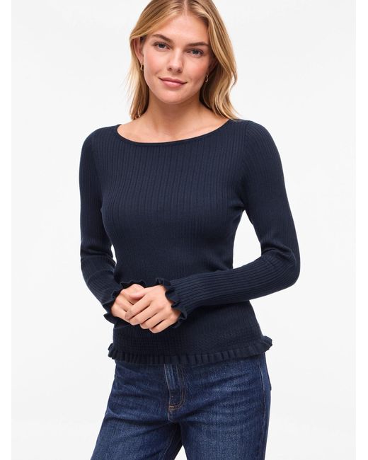 Vila Blue Pullover Vibelia