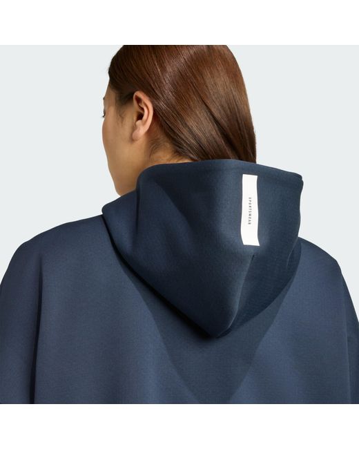Adidas Blue Sportsweatjacke 'Z.N.E.