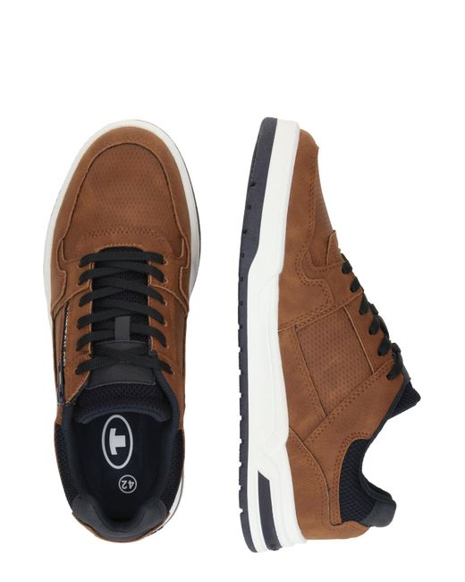 Tom Tailor Sneaker in Brown für Herren