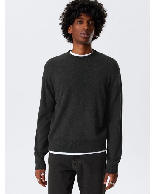 Weekday Pullover Valley in Black für Herren