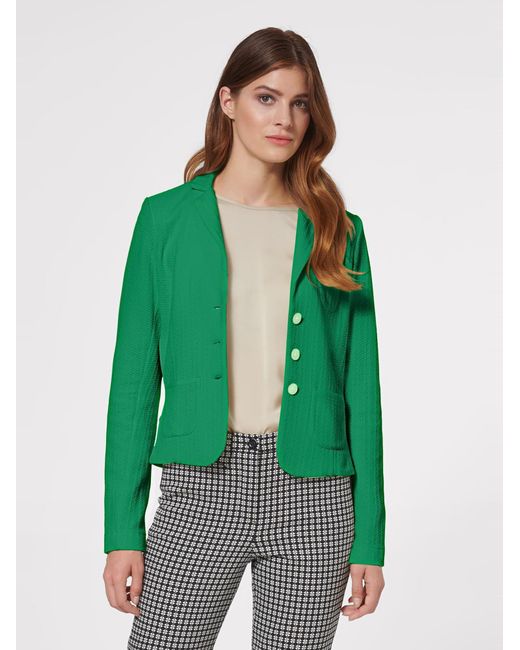 Madeleine Green Blazer