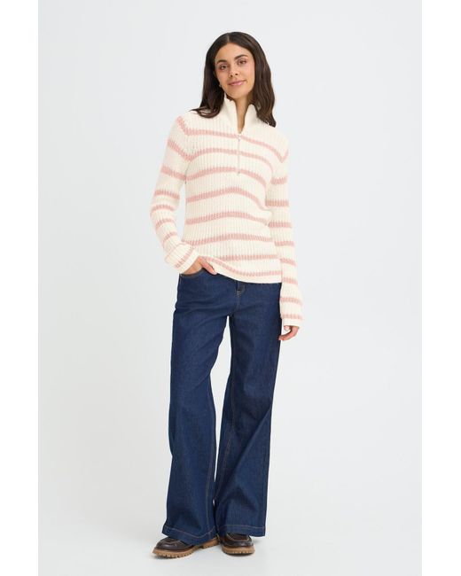 Fransa Natural Pullover