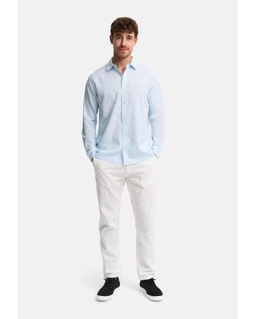 INDICODE Hemd Ceppo in Blue für Herren