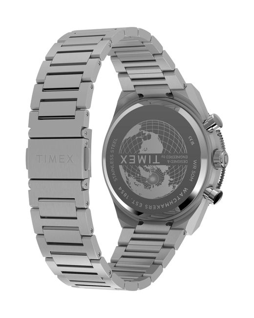 Timex Gray Analoguhr