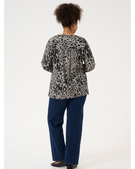 Kaffe Gray Bluse 'Kcmille'
