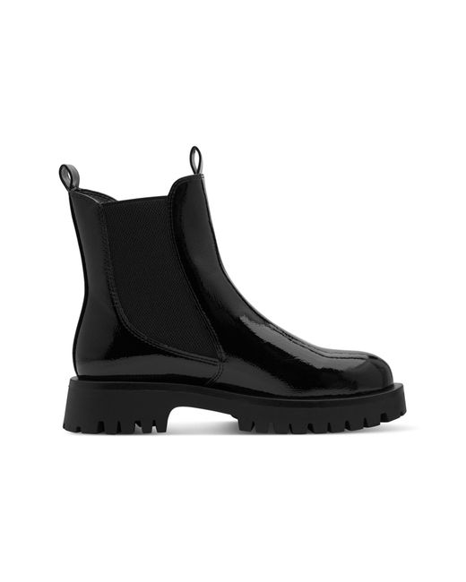 Tamaris Black Chelsea Boots