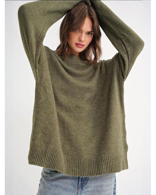 MixRay Green Pullover
