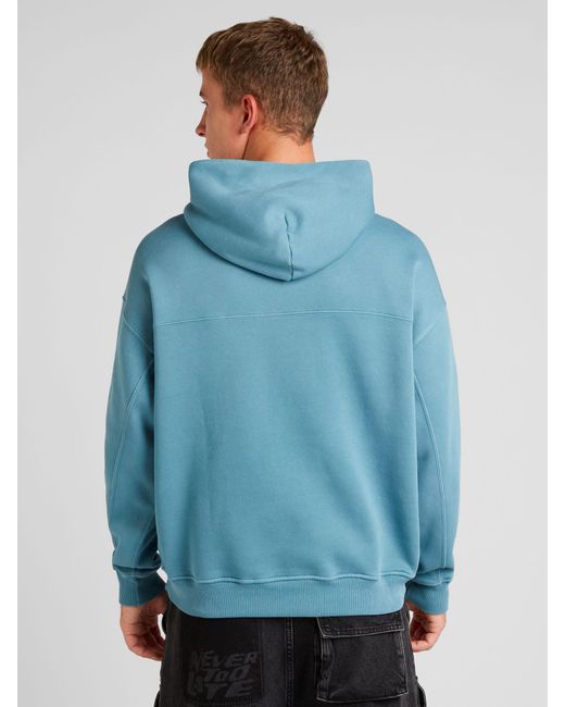 Abercrombie & Fitch Sweatshirt 'essential' in Blue für Herren
