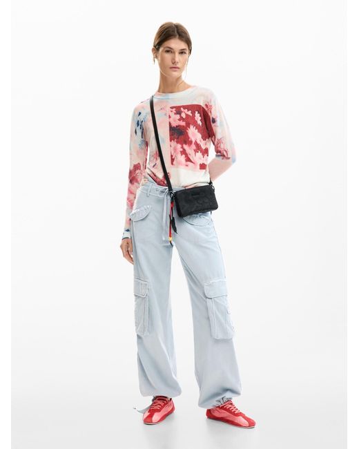 Desigual White Pullover