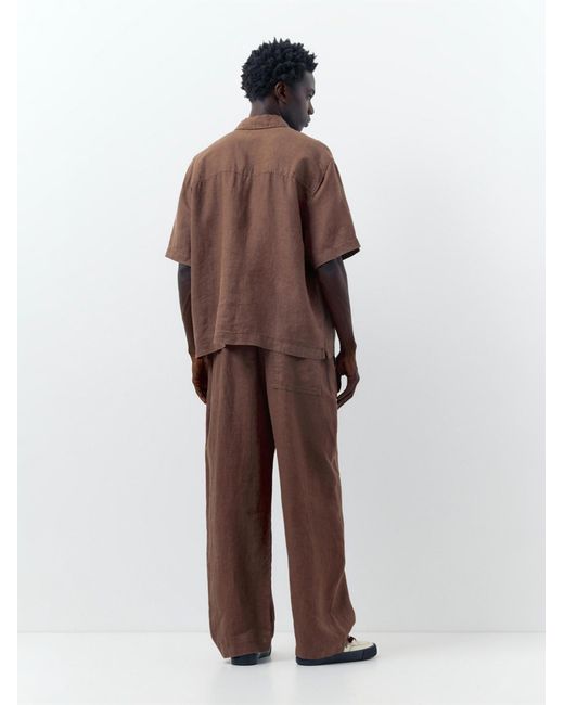 Pull&Bear Hemd in Brown für Herren