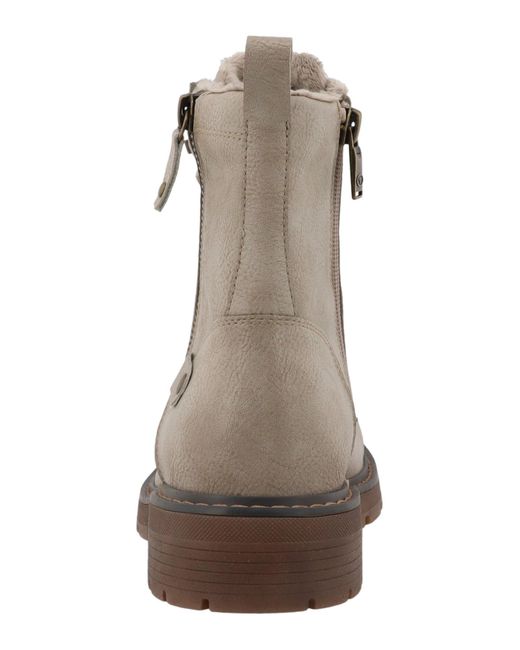Tom Tailor Natural Schnürstiefelette