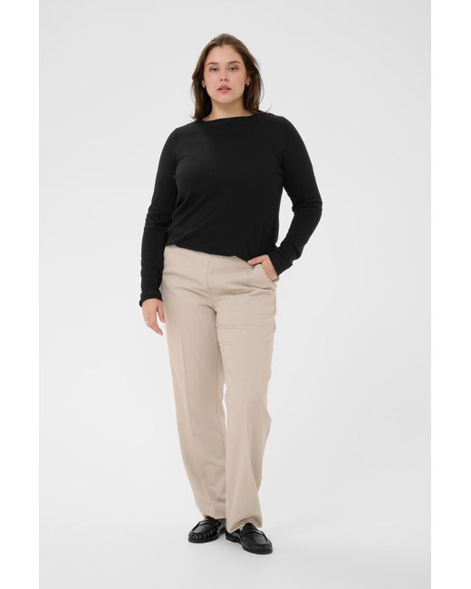 Kaffe Black Pullover Kclizzy