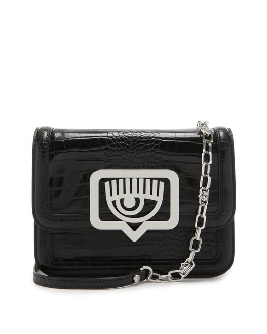 Chiara Ferragni Black Umhängetasche