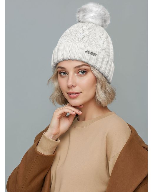 Neverless White Mütze Jule