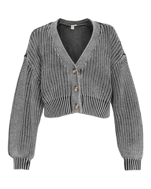 Roxy Gray Strickjacke 'Sundaze'