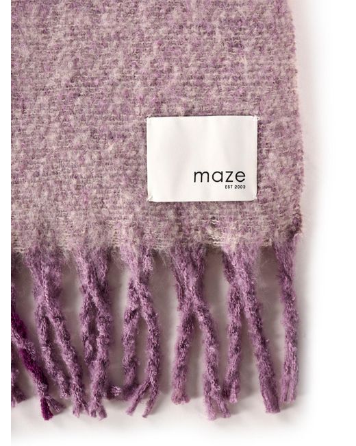Maze Purple Schal