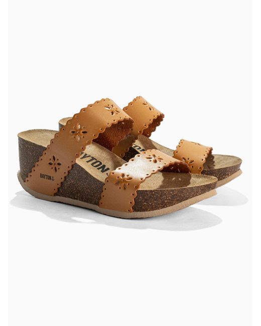 Bayton Brown Mules Tomar