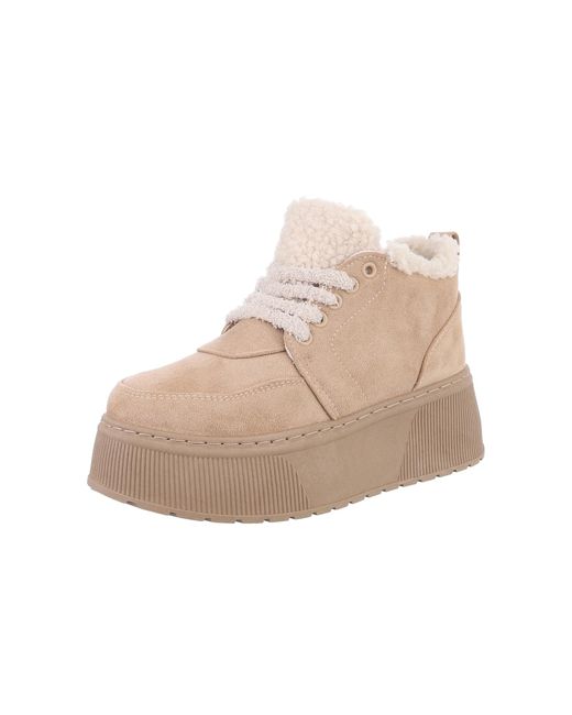 Ital-Design Natural Stiefelette