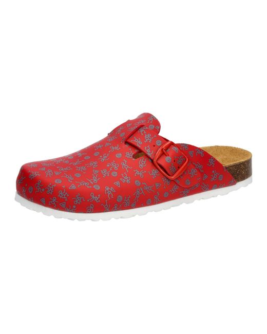 Lico Red Pantolette Bioline