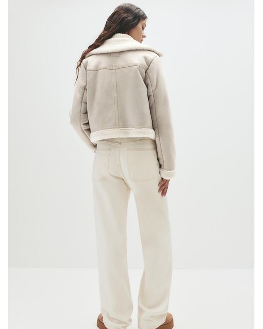 Pull&Bear White Jacke