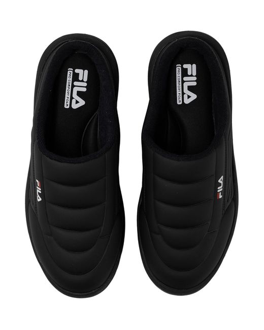 Fila Black Pantolette Superbubble