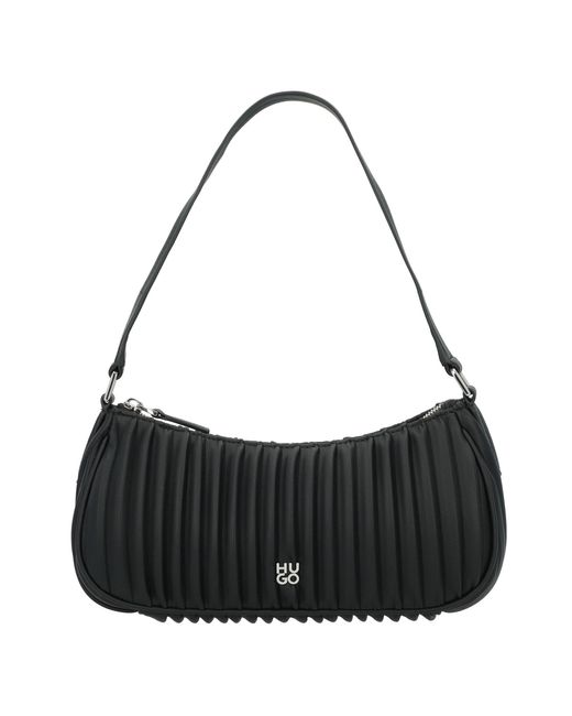 HUGO Black Schultertasche Chris
