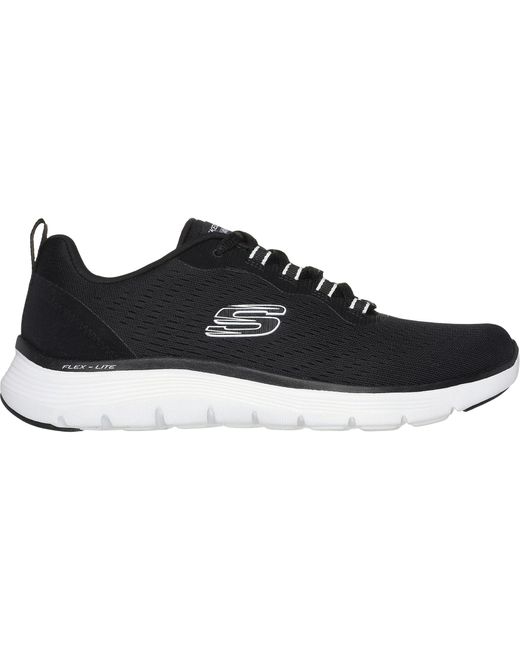 Skechers Black Sneaker 'Flex Appeal 5.0'