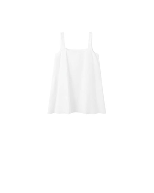 Mango White Kleid Clean