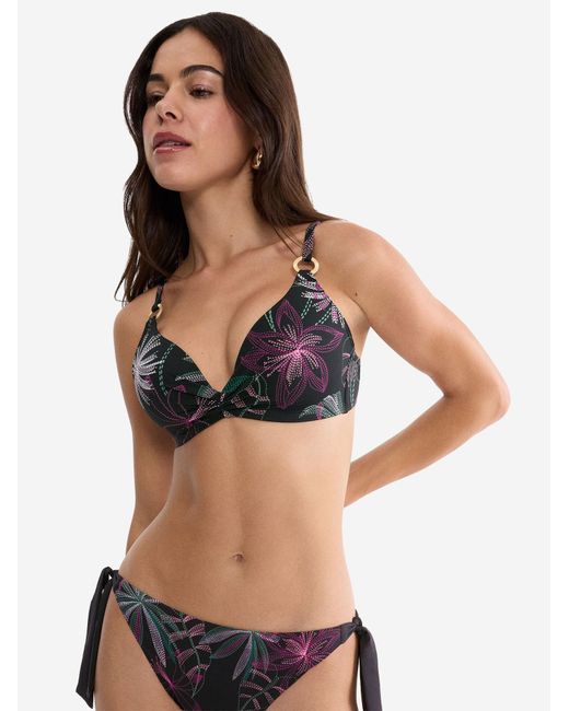 Triumph Black Bügel-Bikini-Top Label Summer Tropics