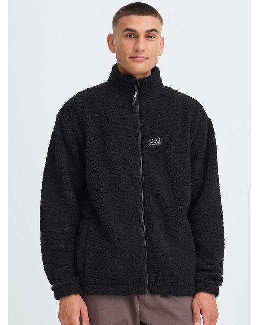 Solid Sweatjacke Sdpet in Black für Herren