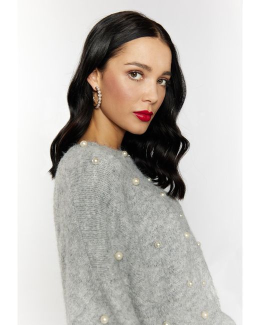 faina Gray Pullover 'Dulcey'