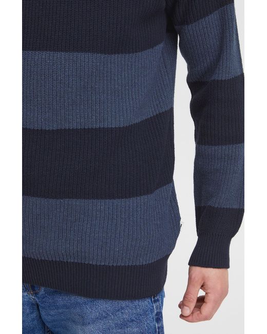 Solid Pullover Serge in Blue für Herren