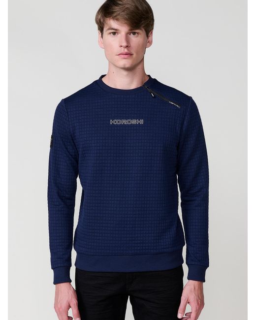 Koröshi Pullover in Blue für Herren