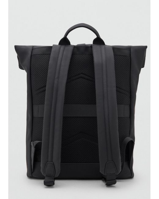 Mango Rucksack in Black für Herren