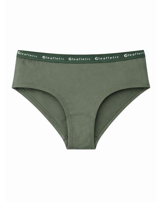 LEAFLETIC Green Slip Mid Rise Brief
