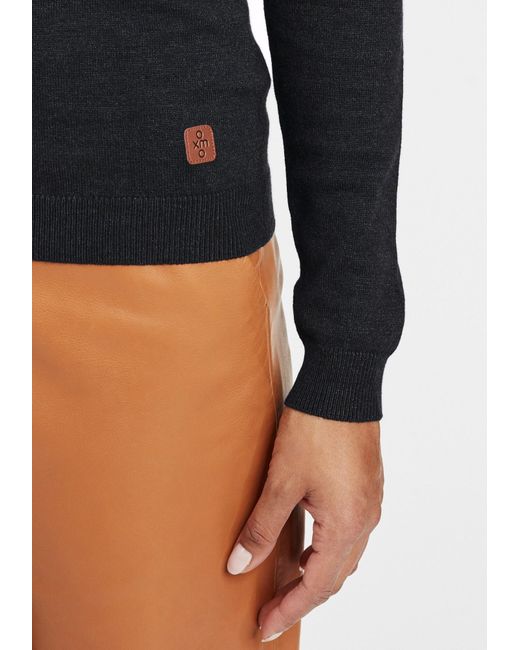 Oxmo Black Strickpullover 'edda'