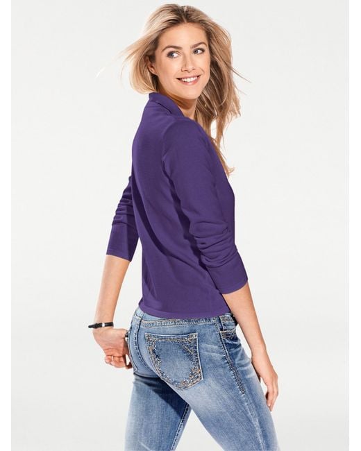 heine Purple Pullover
