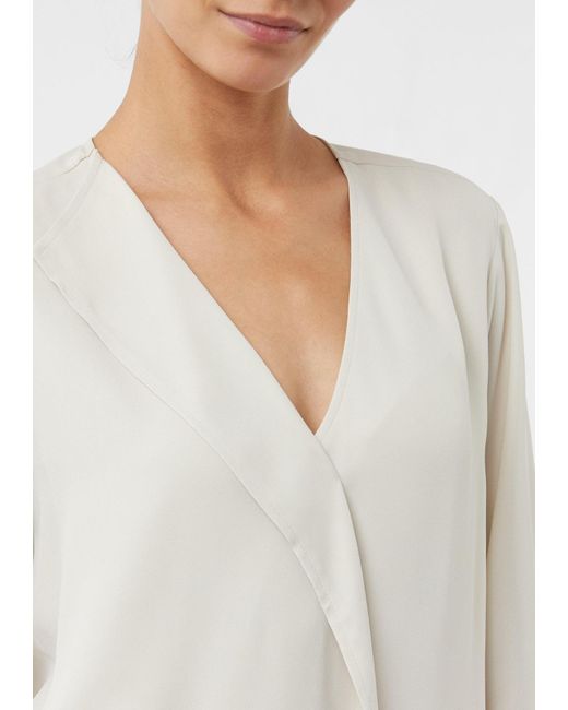 Comma, White Bluse