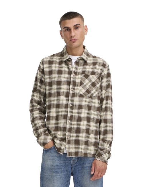 Solid Hemd Steve in Gray für Herren