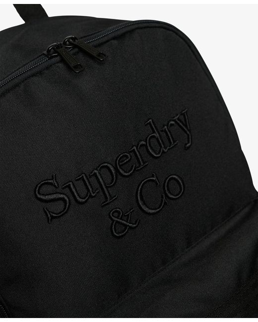 Superdry & Co Black Rucksack