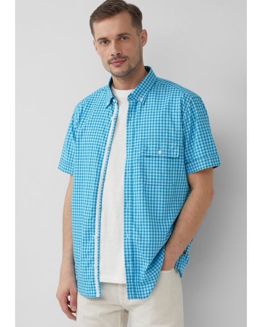 S.oliver Hemd in Blue für Herren
