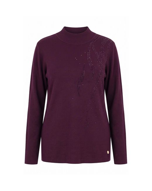 Ulla Popken Purple Pullover