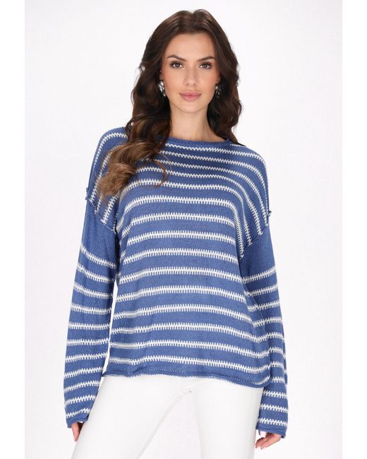 faina Blue Pullover