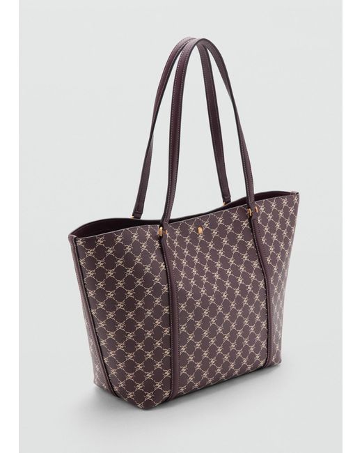 Mango Brown Shopper Porta